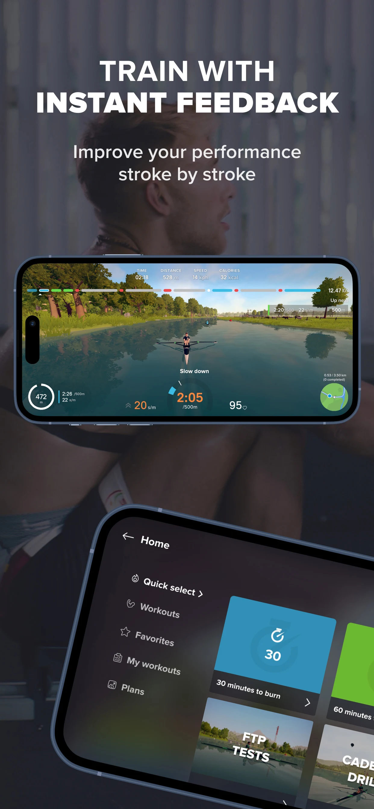 EXR | Virtual Indoor Rowing screenshot