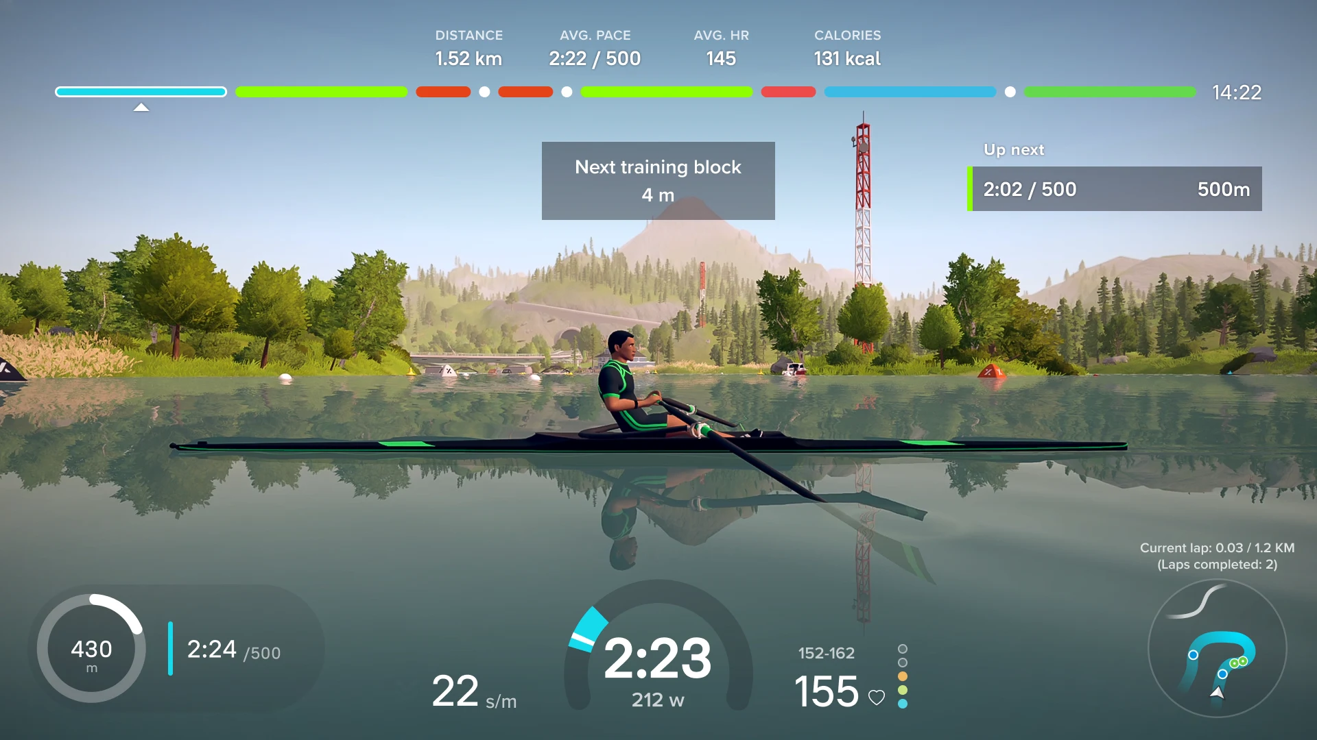 EXR | Virtual Indoor Rowing screenshot